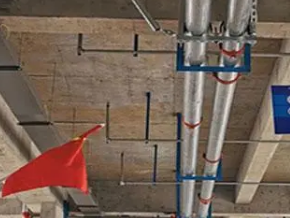 昂仁管廊支架的安装方法
